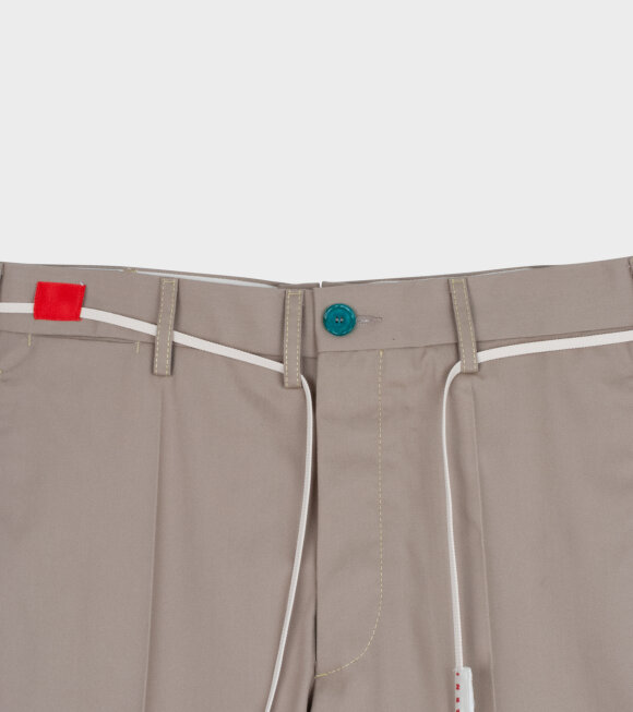Marni - Colour Block Pants Beige