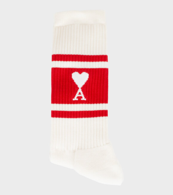 AMI - One-pack Ami de Coeur Socks Red