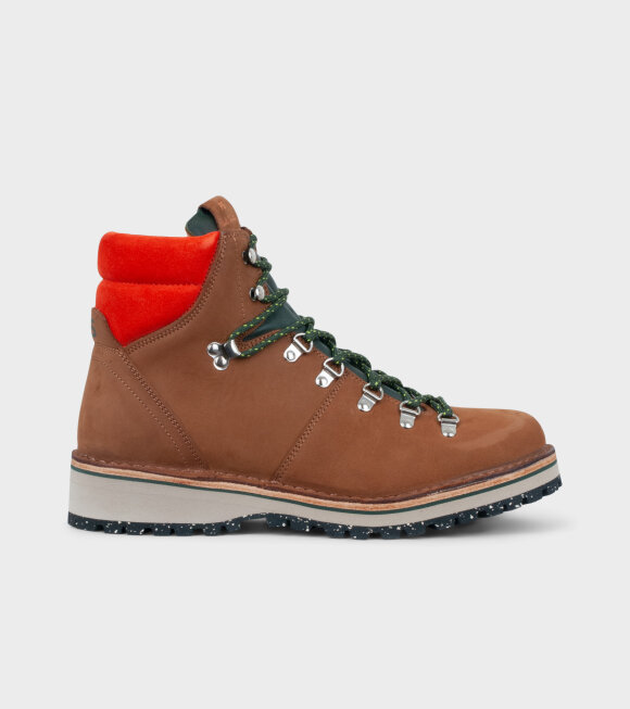 Paul Smith - Ash Leather Boots Brown Tan