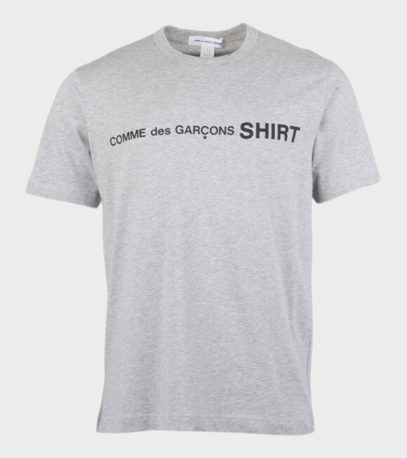 Comme des Garcons Shirt - CDG Shirt Logo T-shirt Grey