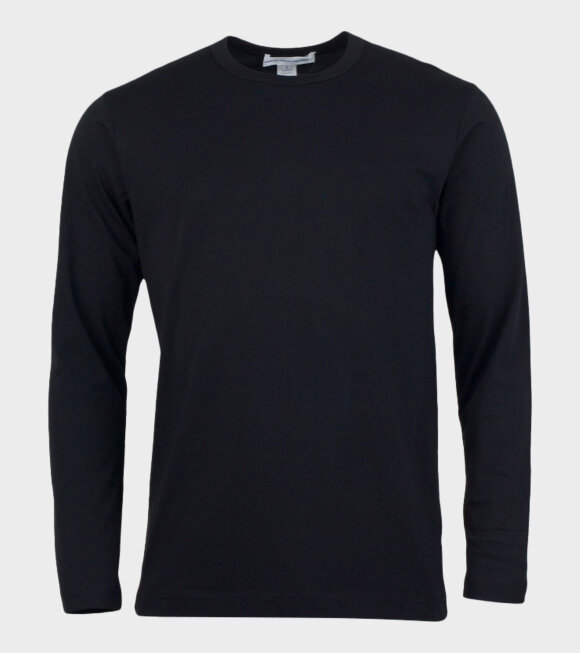 Comme des Garcons Shirt - Logo Back L/S T-shirt Black