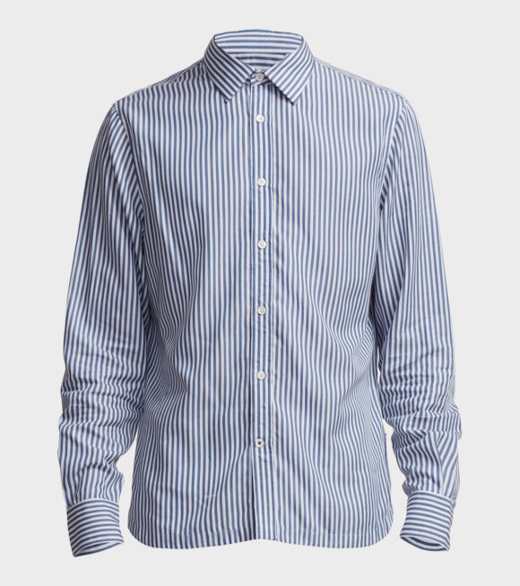 NN07 - Errico Striped Shirt Blue