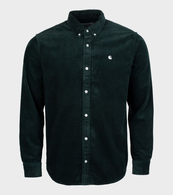 Carhartt WIP - Madison Cord Shirt Dark Green
