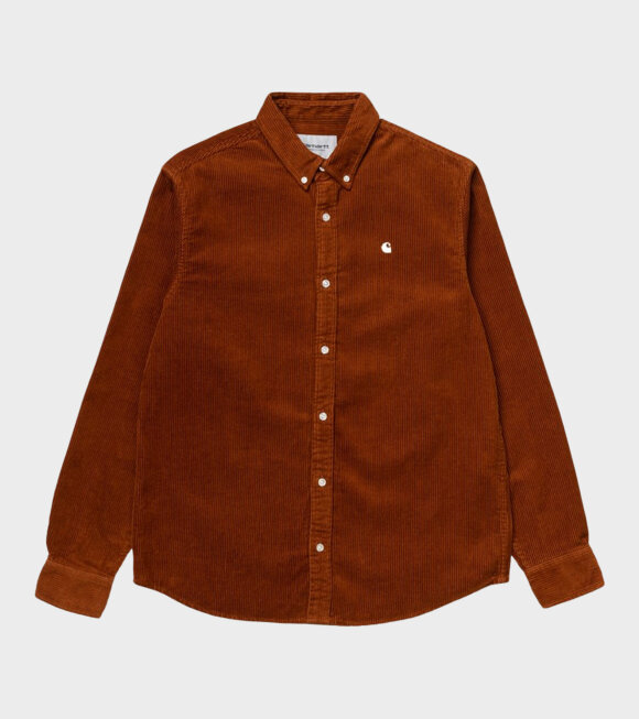 Carhartt WIP - Madison Cord Shirt Brown