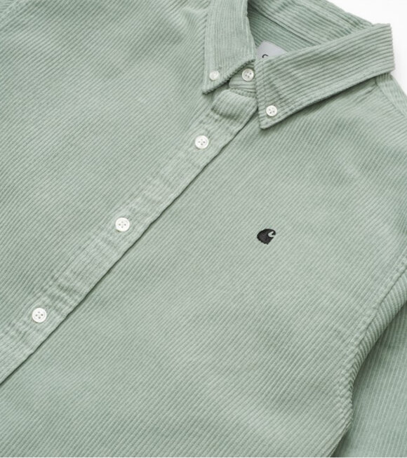 Carhartt WIP - Madison Cord Shirt Frosted Green