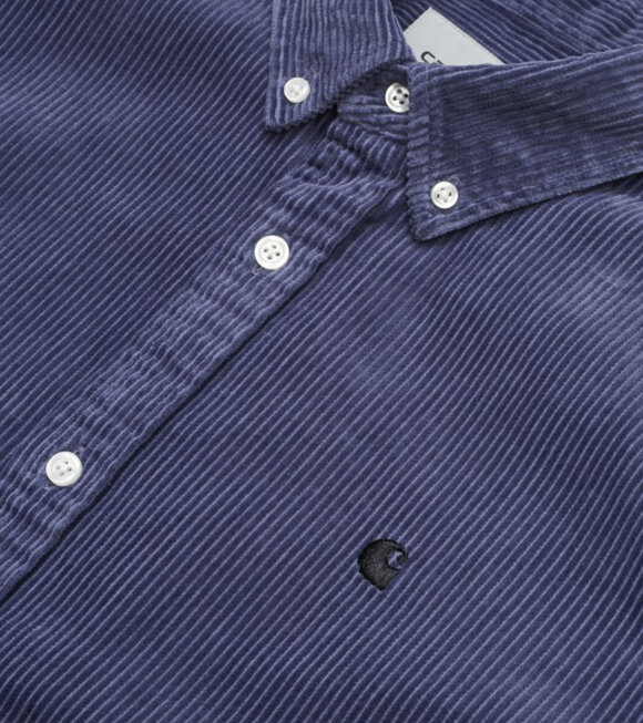 Carhartt WIP - Madison Cord Shirt Purple