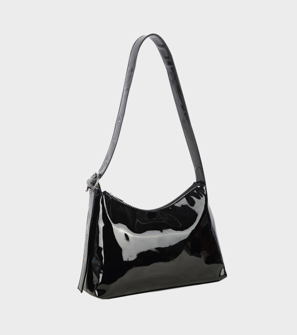 Silfen - Ulla Lacquer Handbag Black 