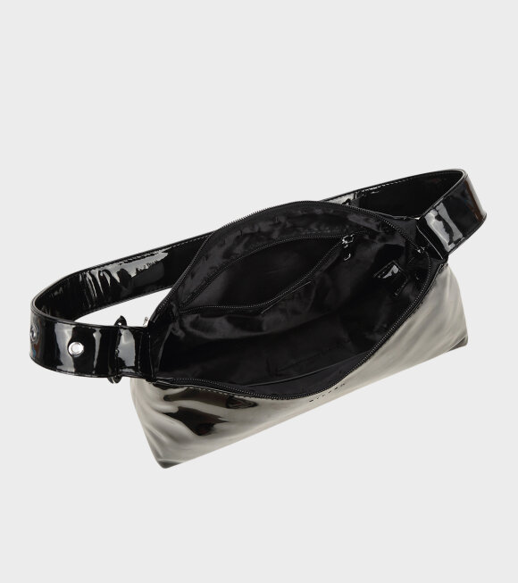 Silfen - Ulrikke Lacquer Shoulder Bag Black 