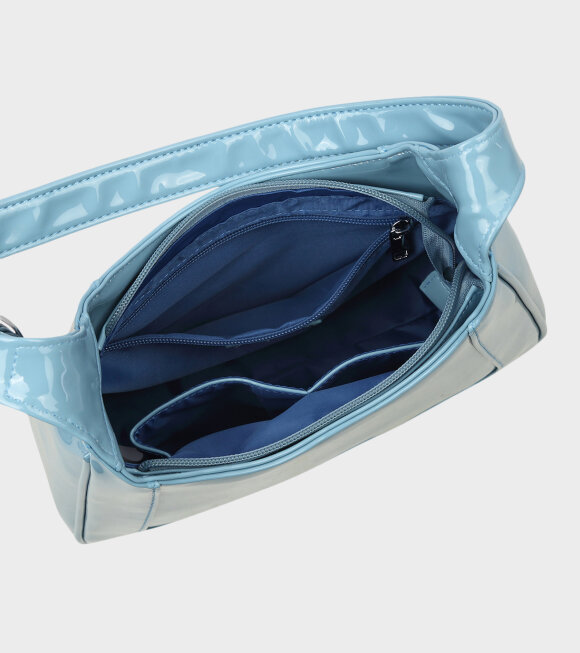 Silfen - Siri Lacquer Shoulder Bag Neptune