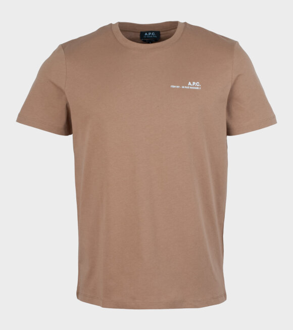 A.P.C - Item Cab T-shirt Brown