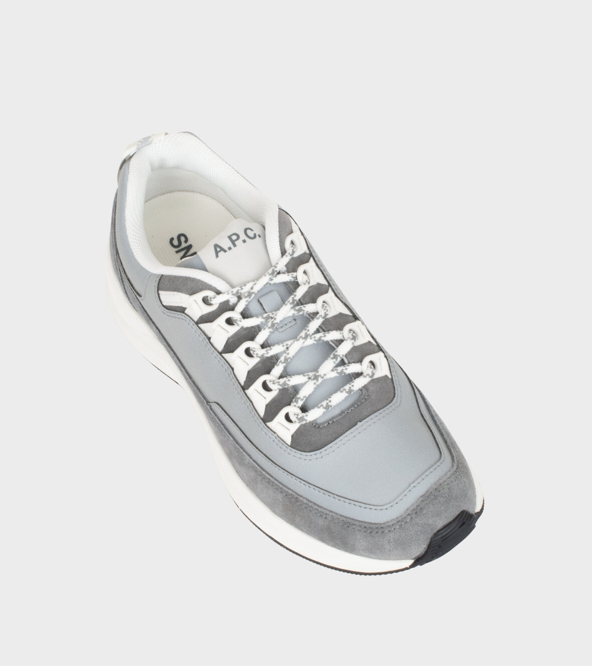 Adams - Shoes - A.P.C - Jay Rab Sneakers Grey