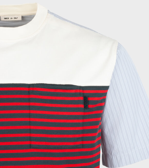 Marni - Pocket Stripe T-shirt Multicolour