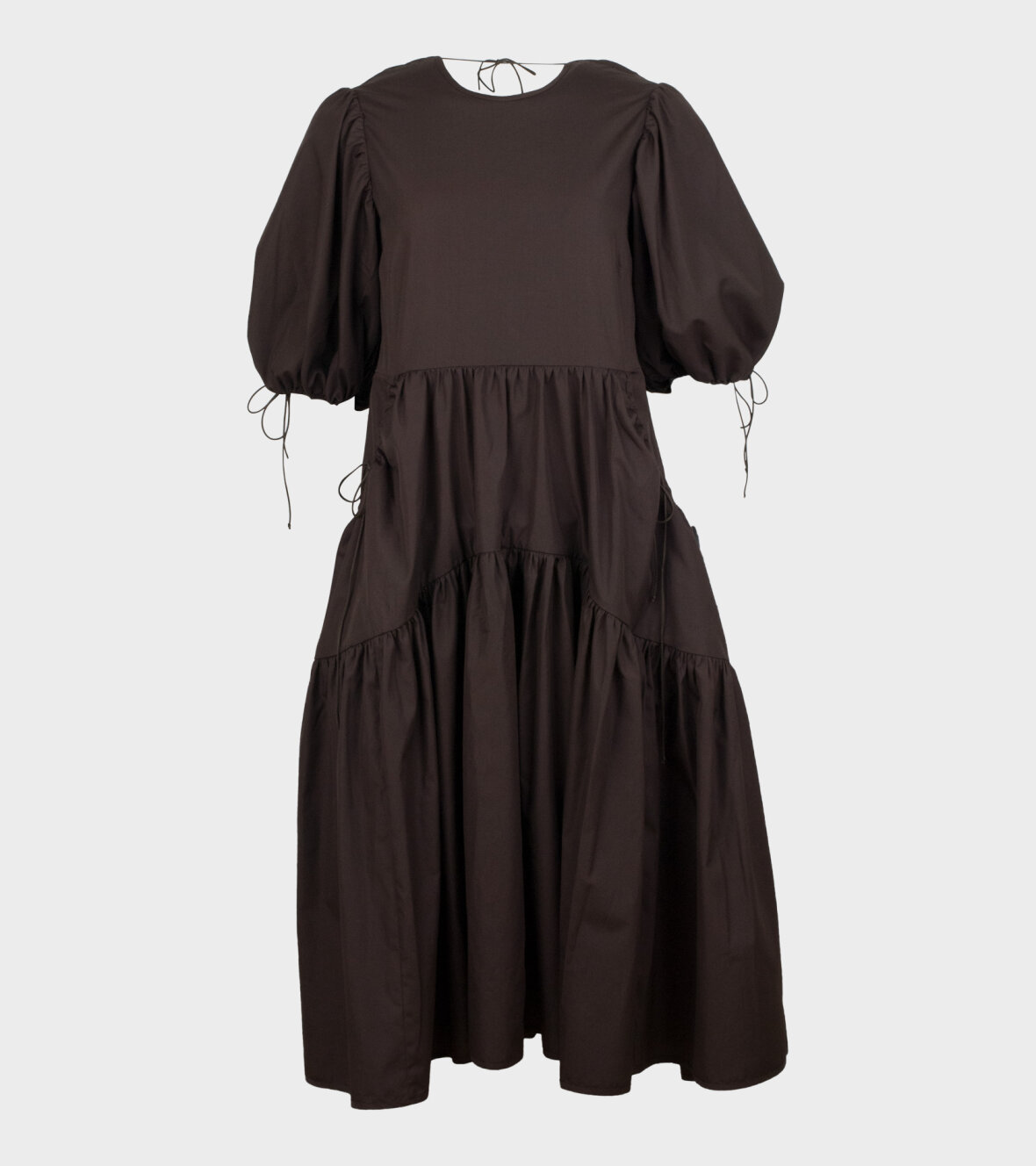 Cecilie Libby Dress Brown - dr. Adams