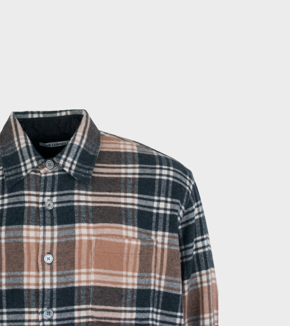 Our Legacy - Above Shirt Brown Plaid