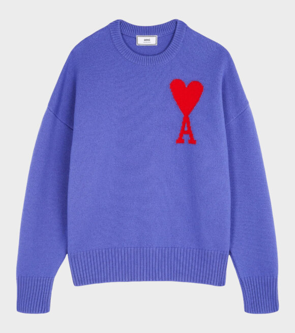 AMI - Ami de Coeur Sweater Purple