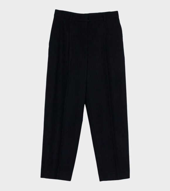 Acne Studios - Tapered Wool-blend Trousers Black
