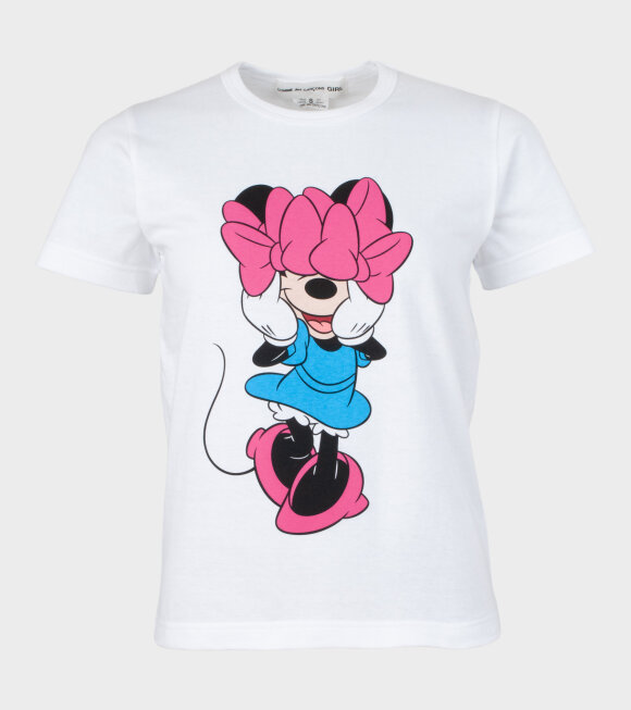 Comme des Garcons Girl - Minnie Mouse 1 T-shirt White