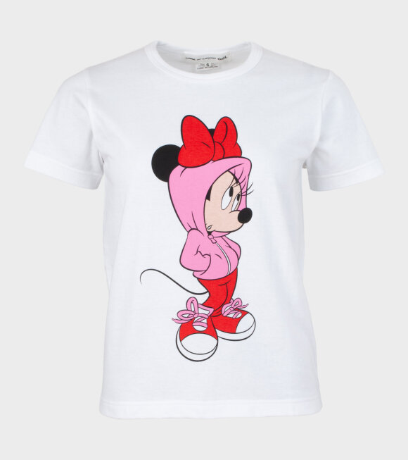 Comme des Garcons Girl - Minnie Mouse 2 T-shirt White