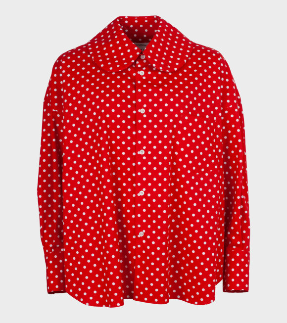 Comme des Garcons Girl - Minnie Dot 3 Shirt Red/White