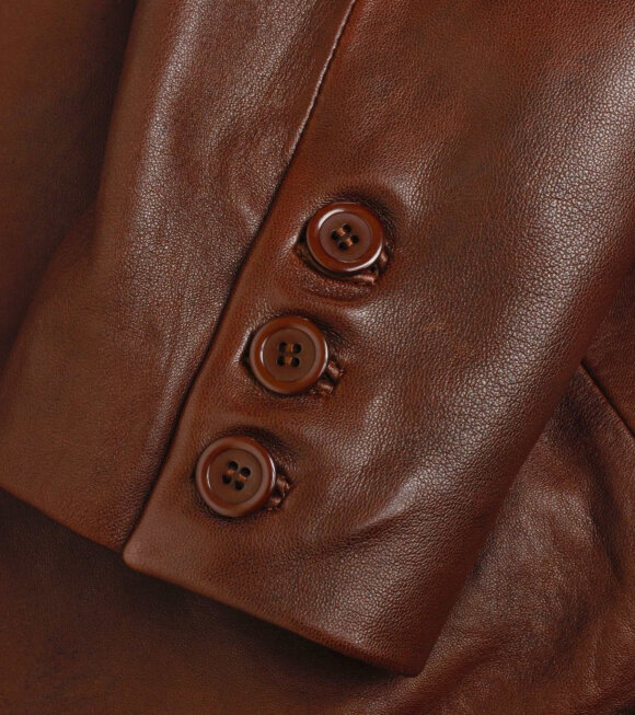 Sunflower - Winter Coat Leather Brown