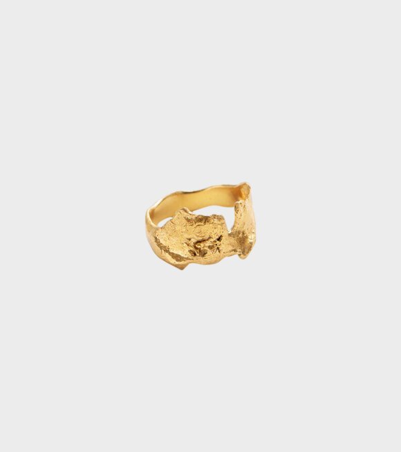 Lea Hoyer - Luna Ring Goldplated 