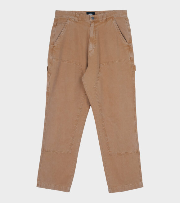 Stüssy - Washed Canvas Work Pant Brown