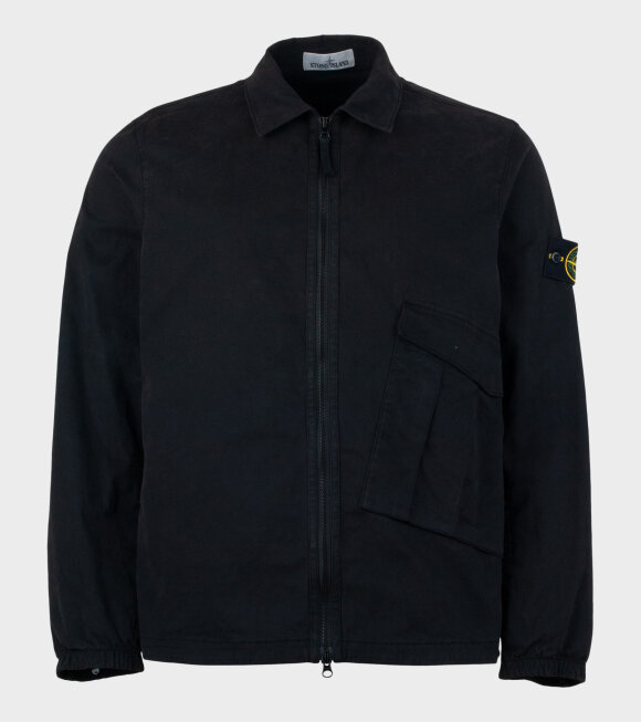 Stone Island - Overshirt Patch Jacket Black