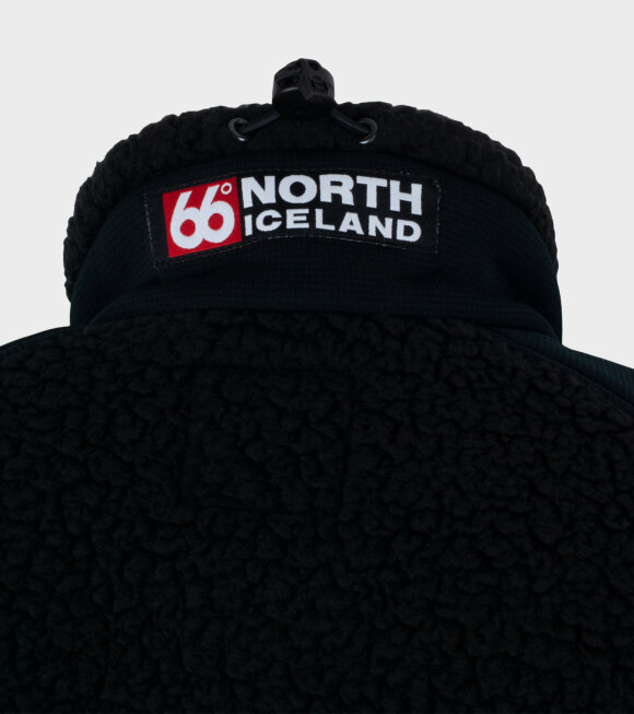 66 North - Tindur Sherling Vest Black
