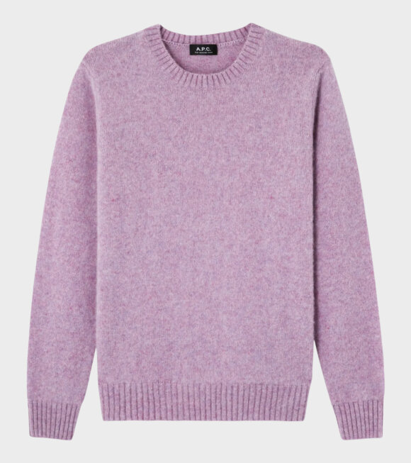 A.P.C - Pull Andre Knit Pink