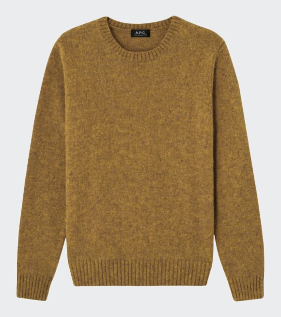 A.P.C - Pull Andre Knit Yellow