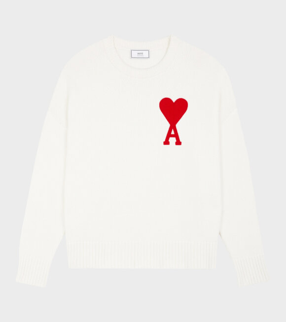 AMI - Ami de Coeur Sweater Off-white