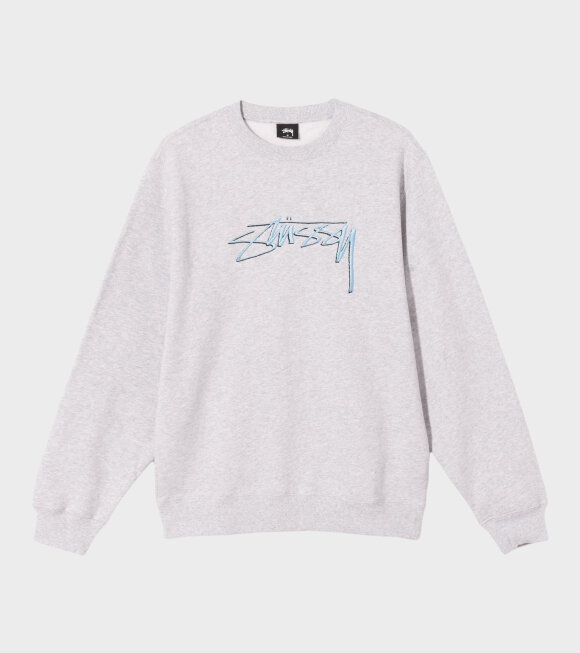 Stüssy - Stussy Smooth Sweatshirt Grey