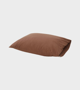 Tekla - Percale Pillow 60x63 Cocoa Brown