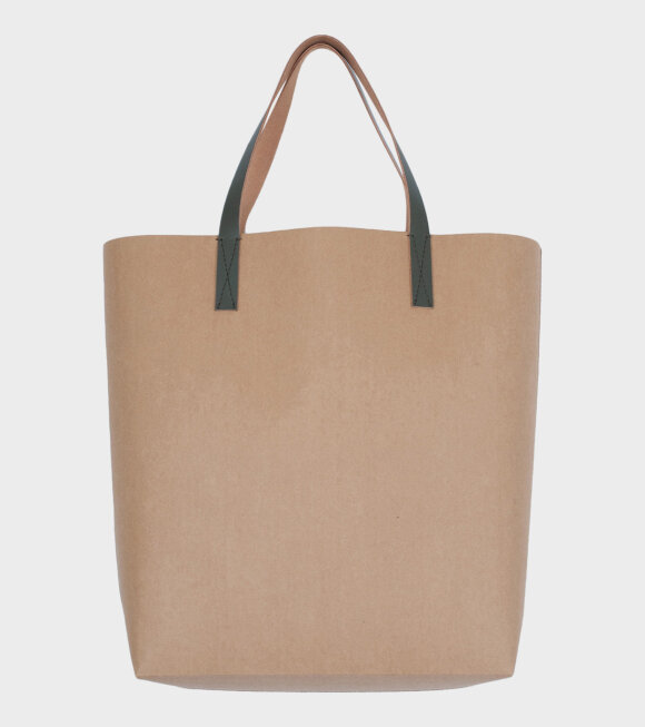 Marni - Large Shopping Tote Bag Brown