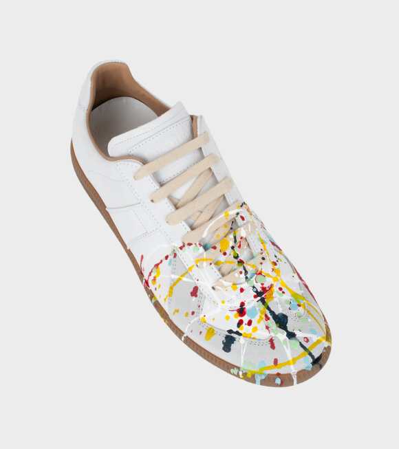 Maison Margiela - Replica Painted Sneakers White