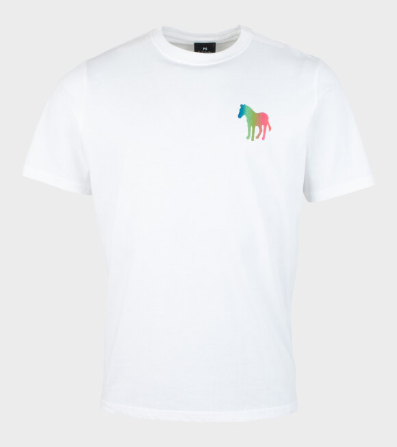 Paul Smith - Rainbow Zebra T-shirt White