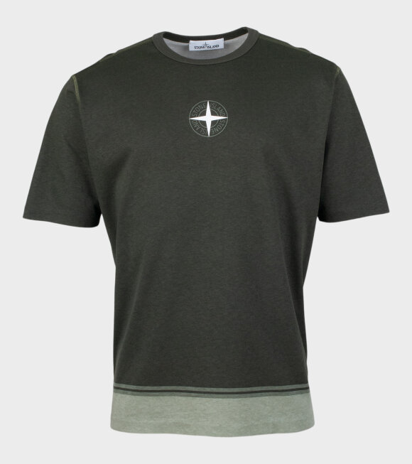 Stone Island - Compass Front T-shirt Green