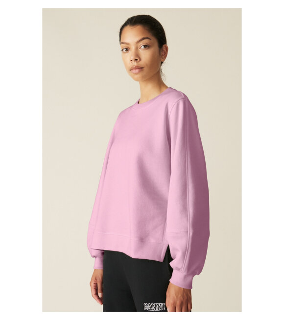 Ganni - Software Sweatshirt Sweet Lilac