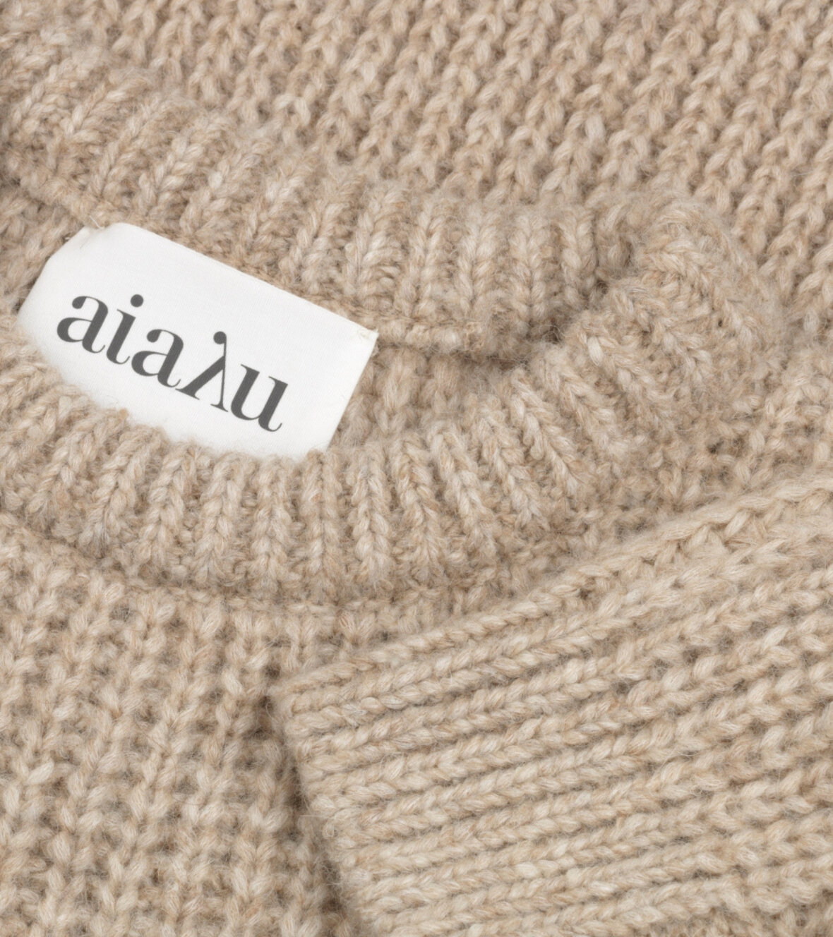 dr. - Clothing Aiayu - Memo Knit Light Camel