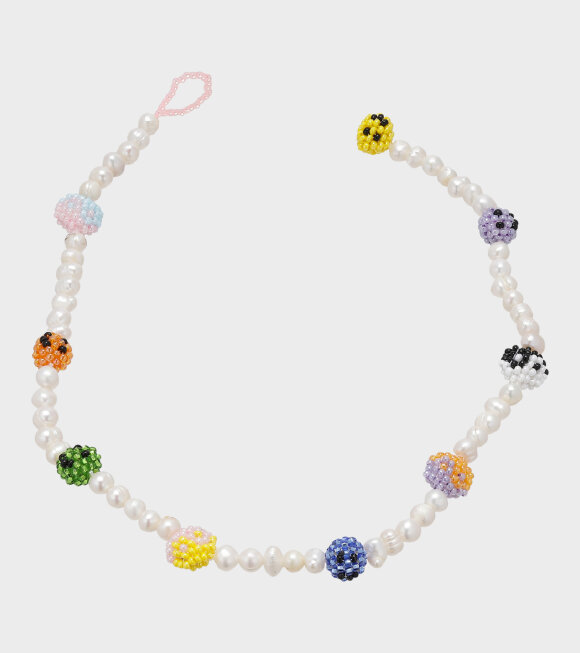 Pura Utz - Pearly smiley Necklace 