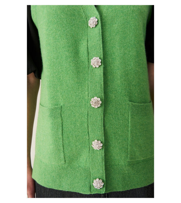 Ganni - Cashmere Knit Vest Spring Bouquet