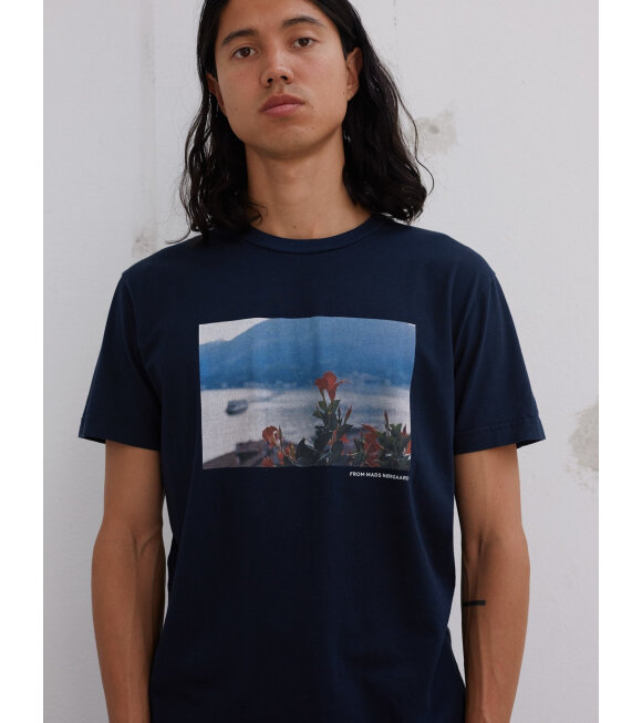 Mads Nørgaard  - Surf Tren T-shirt Navy