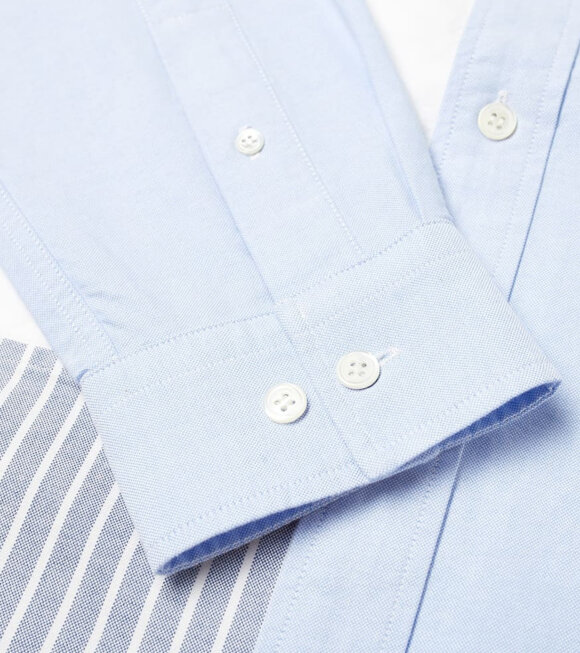 JW Anderson - Relaxed Patchwork Shirt Light Blue