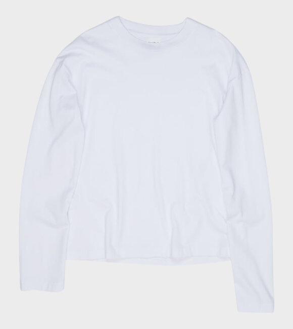 Acne Studios - Ecca Pink Label LS T-shirt White