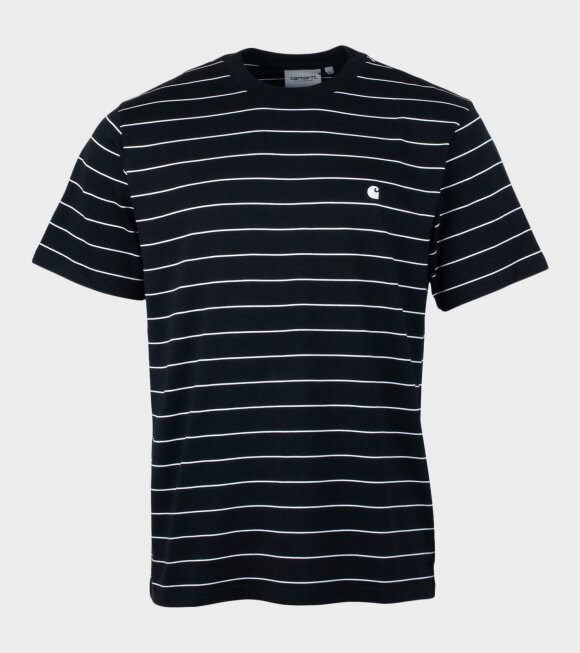 Carhartt WIP - S/S Denton T-shirt Stripe Black