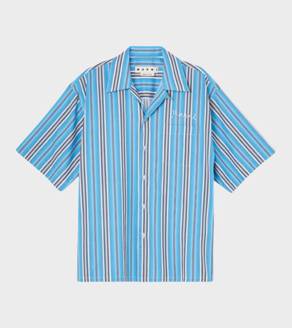 Marni - Striped SS Shirt Blue 