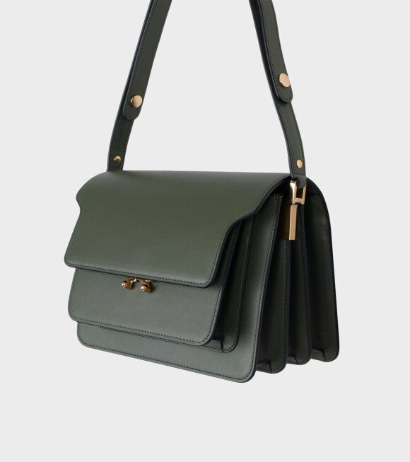 Marni - Medium Trunk Bag Army Green