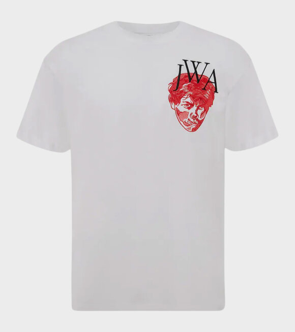 JW Anderson - Embroidered Face JWA T-shirt White