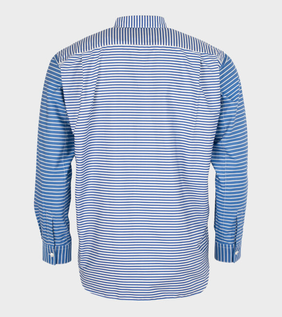 Comme des Garcons Shirt - Striped Shirt Dark Blue/White