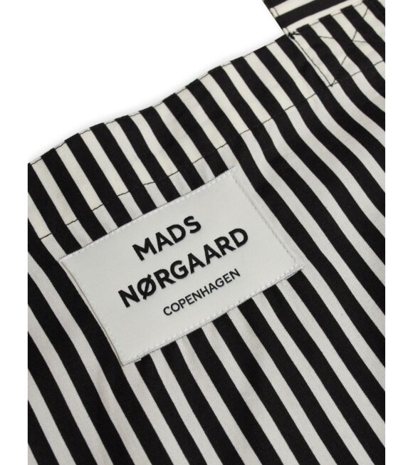 Mads Nørgaard  - Sacky Atoma Bag Black/White 
